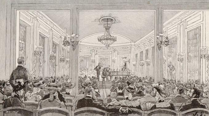 Buổi hòa nhạc đầu tiên với chiếc đàn Pleyel 01/01/1830 tại hội trường Salle Pleyel